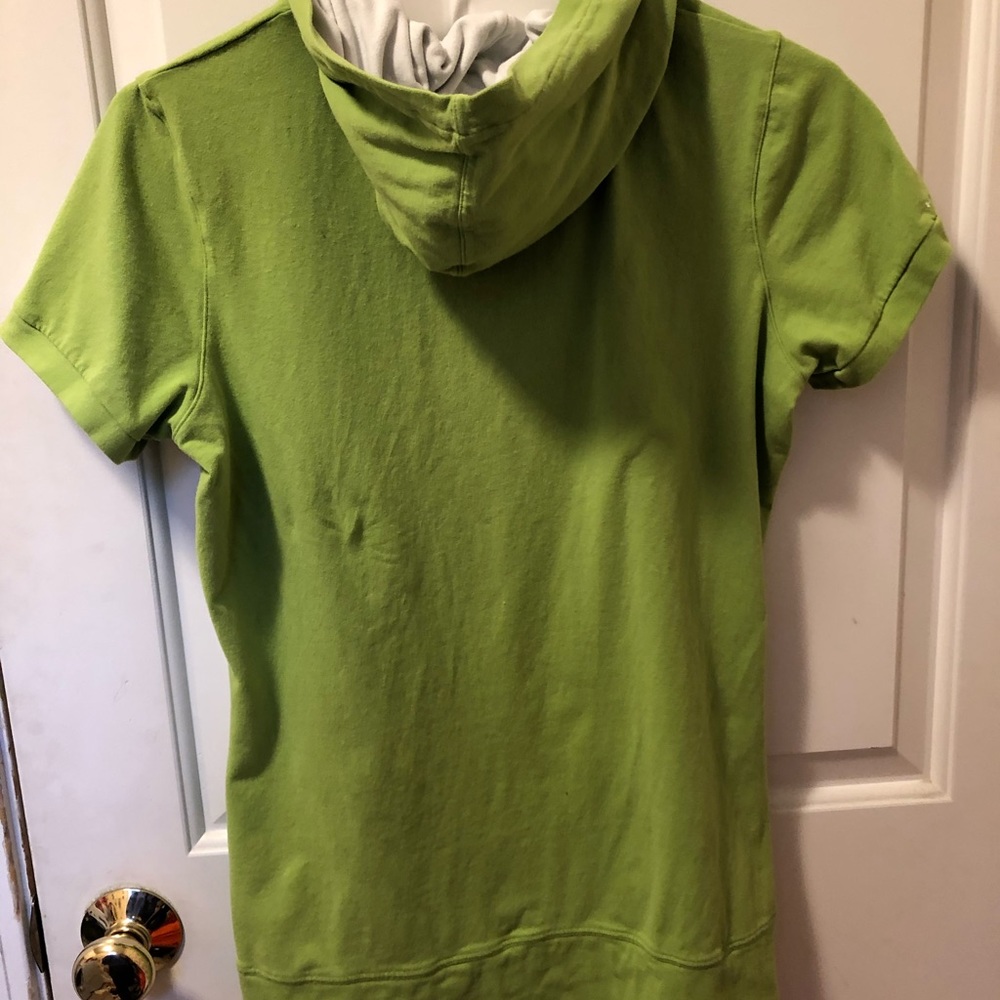Under Armour woman’s fitted short sleeve hoodie, M - Picture 4 of 5